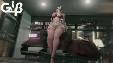 Aerith Takes a Ride on General Butch