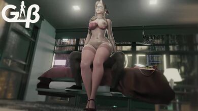 Aerith Takes a Ride on General Butch