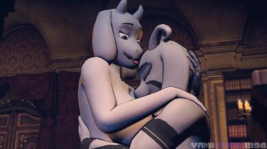 Sexual Awakening: Asriel, Dreemurr and Toriels Naughty Bedtime Fun with Yamamarik1994