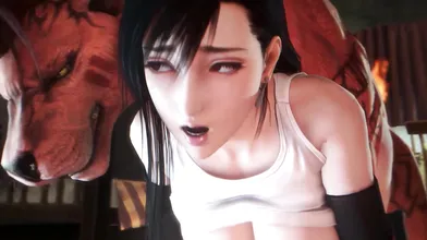 Watch the hot and steamy love making scene between a sexy bitch and her human master in HMV dog sex