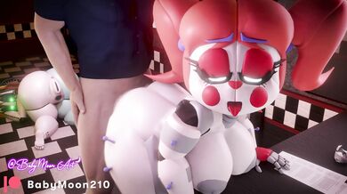 Watch these sexy ladies perform doggy style circus tricks in the ring!