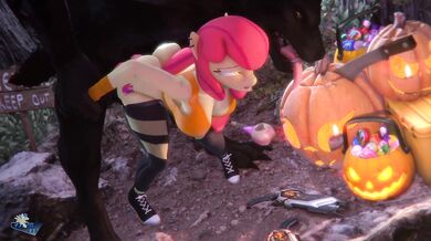Caught by a werewolf [Hoovesart]