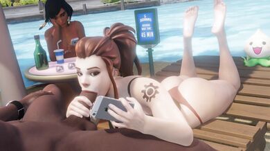 Watching the Blacked Brigitte Average Time Bewyx Hentai Video