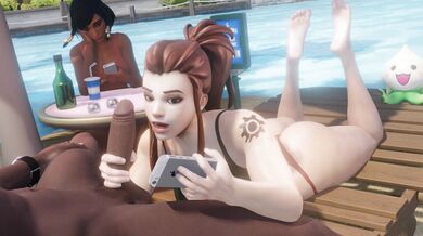 Watching the Blacked Brigitte Average Time Bewyx Hentai Video