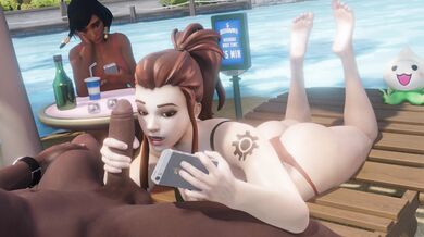 Watching the Blacked Brigitte Average Time Bewyx Hentai Video