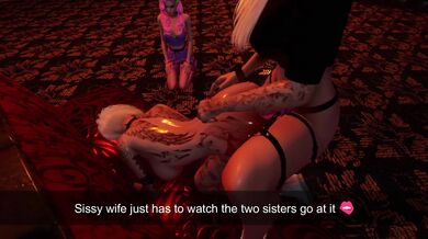 Watch this hot Goth sisters fun with their big boobs, sexy outfits and wild sex fantasies!