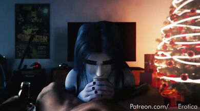 The Widowmakers Christmas Blowjob - Vgerotica