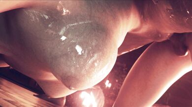 Daughter and Doggy Doing It in the Mud! (Megaera Edition)