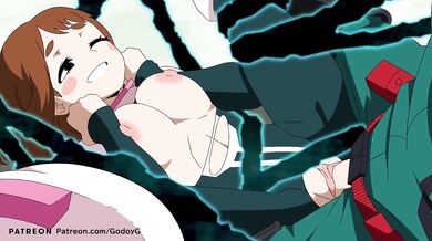 Deku Fucking Uraraka: The Hentai Porn Adventures of Deku, The Unbreakable Boy Scout!