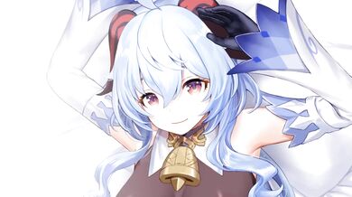 Ganyu is in a sexy consensual naked Normal porn scene