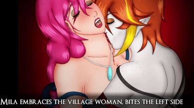 WATCH the CRIMSON VEIL VAMPIRE route and see him DEFEAT a VILLAGER in a HOT SEX scene