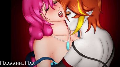 WATCH the CRIMSON VEIL VAMPIRE route and see him DEFEAT a VILLAGER in a HOT SEX scene