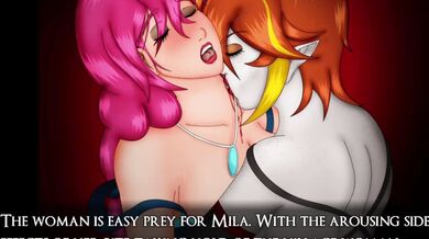 WATCH the CRIMSON VEIL VAMPIRE route and see him DEFEAT a VILLAGER in a HOT SEX scene