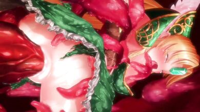 Watch Reese being held captive by a giant tentacle monster in this epic hentai porn video!