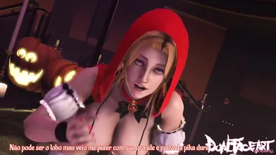 Translated into Portuguese Brazilian, Dead or Alive: Halloween Tina Traduzido Pt Br