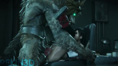 A XXX Adventure with Tifa Lockhart and Rekkin3D in the Clouds!