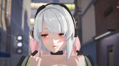 Watching Nicole Anby with her Futaholic lover in the forbidden forest!