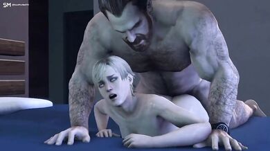 Sherry Birkin got pounded by zombies in the most intense sexual encounter of her life (Resident Evil)