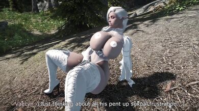 Sexy Elf Helps a Hairy Beast in the Dark