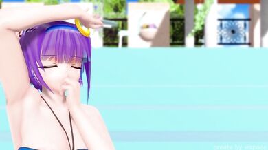 Watch as Patchouli Togane Renka and Vispocc get naughty in this hot adult visual novel porn parody!