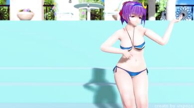 Watch as Patchouli Togane Renka and Vispocc get naughty in this hot adult visual novel porn parody!