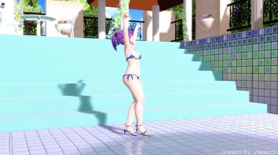 Watch as Patchouli Togane Renka and Vispocc get naughty in this hot adult visual novel porn parody!