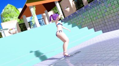 Watch as Patchouli Togane Renka and Vispocc get naughty in this hot adult visual novel porn parody!