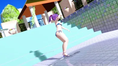 Watch as Patchouli Togane Renka and Vispocc get naughty in this hot adult visual novel porn parody!