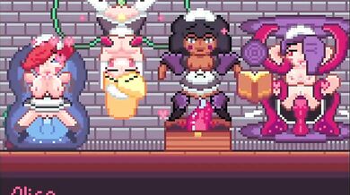 Watch the housewife getting pounded by her husbands boss, with all scenes of their steamy encounter in one video!