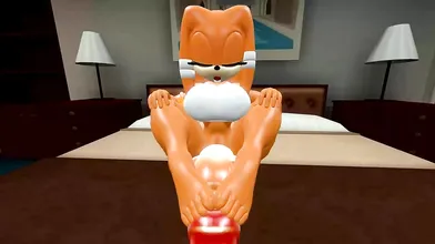 Watch as Tikal, a stunning pornstar, receives the ultimate footjob from Canastus!