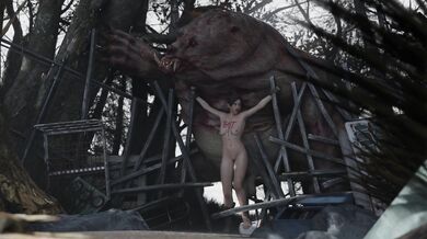 Sexy MILF Anna Miller gets fucked by a mutated Bear!