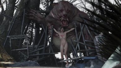 Sexy MILF Anna Miller gets fucked by a mutated Bear!