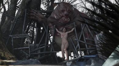 Sexy MILF Anna Miller gets fucked by a mutated Bear!