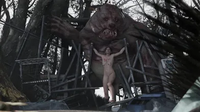 Sexy MILF Anna Miller gets fucked by a mutated Bear!