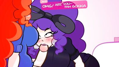 Watch the hot Peachy pops her perfect 34 boobs while shopping for sex toys in this hentai porn video