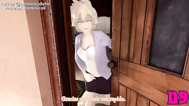 El chico de pelo verde se dirige a la casa de Mitsuki (Subtitulado en español)