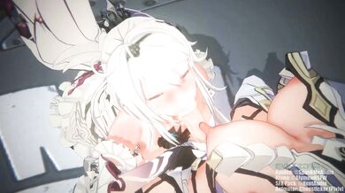 The Lustful Meeting of Kiana Kaslana and Raiden Mei - Part 1