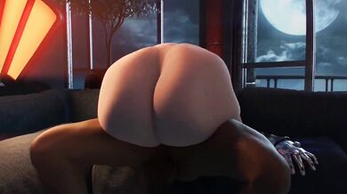 Hard Riding Futanari Symmetra (Overwatch)