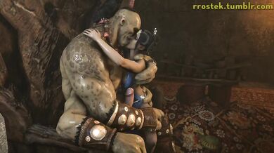 Goro & Kitana Kissing: The Ultimate Love Affair in Mortal Kombat!