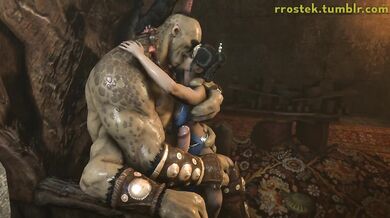 Goro & Kitana Kissing: The Ultimate Love Affair in Mortal Kombat!