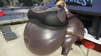 "The Goddess Anubi Booba, Belching and Gaining Weight in 'It's Been a While... Maybe My Followers Haven't Seen Enough of Me Lately'"