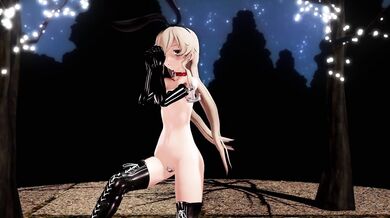 'Aqua Star Snowy Night - R15 Sho*ta in MMD with P-chan'