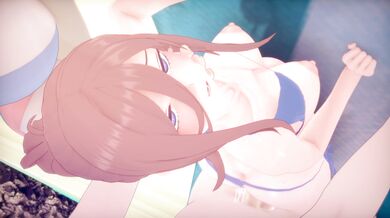 "Miku and Nakano: A Beachside Romance in 4k, Master's POV"