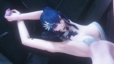 "Asian Beauty Pleasures Herself with Luxurious Vibrator in the Bathtub"