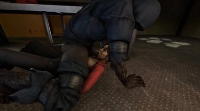 "Zoey's face gets pounded by Hunter's massive cock [Mrtucket]"