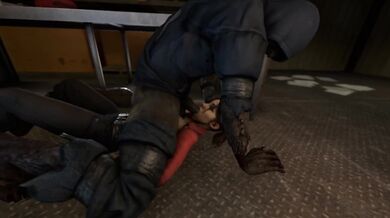 "Zoey's face gets pounded by Hunter's massive cock [Mrtucket]"