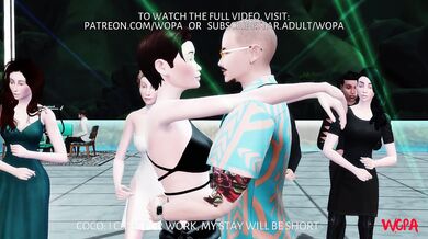 'Flying high in Brazilian skies, Coco's first double penetration in Rio de Janeiro'