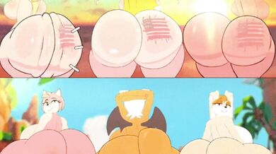 'Sexy Babes Getting Fucked in their Asses by Muscular Males'