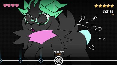 "Sexy Squirt Queen: Ralsei's Ultimate Combo of Beat and Banging!"