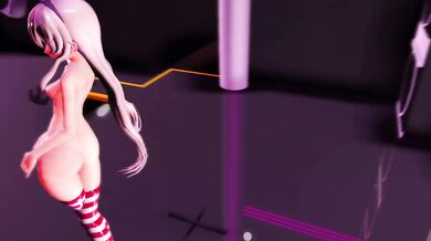 "Sailor Shimakaze and her Pink Cat, a MMD Animation with Adult Content - GenesisMMD"
